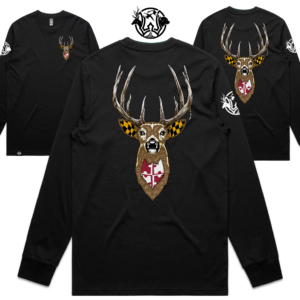 long sleeve whitetail deer maryland buck mount