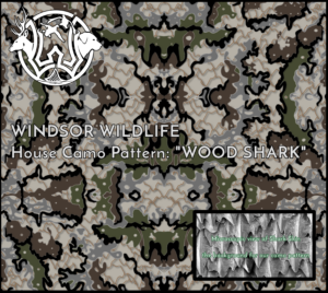 hoodie wood shark camo ww logo silicone