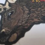 decal sika deer stag bugel with md bay