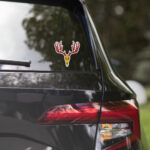 nm mule deer bubble free stickers