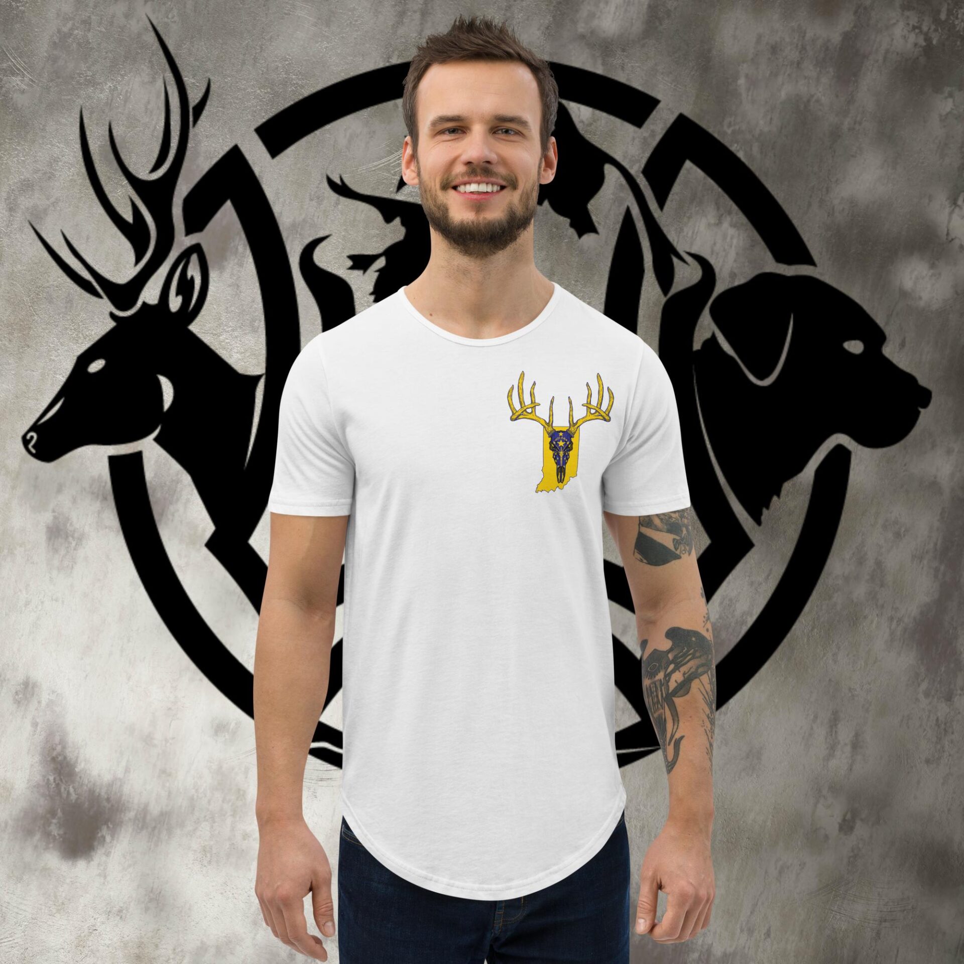 Get Bucked - White - Bucks - T-Shirt