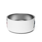 tx blue lacey dog bowl
