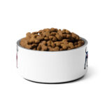 tx blue lacey dog bowl