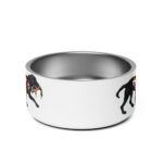 md black lab pet bowl