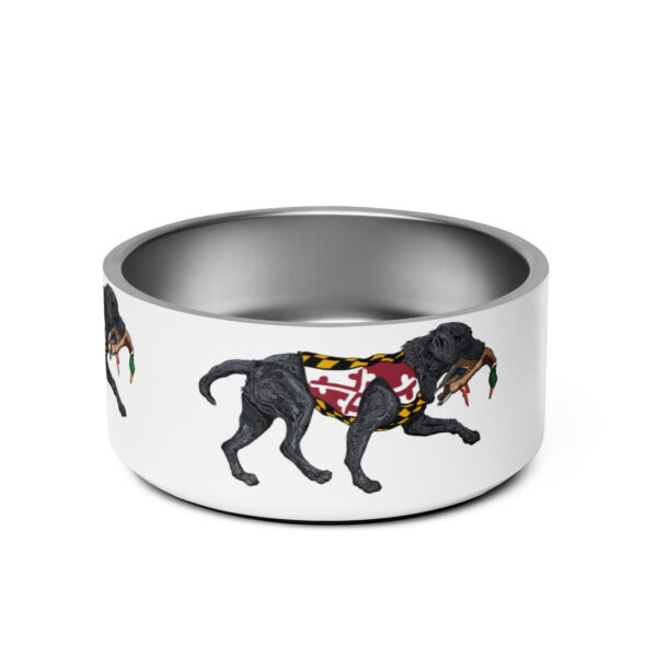 md black lab pet bowl