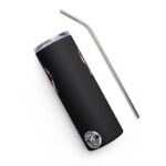 md buck skull stainless steel tumbler