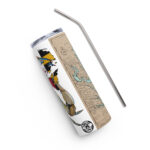 md blue crab stainless steel tumbler