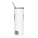 ok buck skull stainless steel tumbler