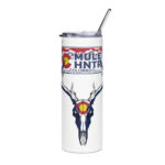 co mule deer stainless steel tumbler