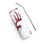 nc buck skull stainless steel tumbler