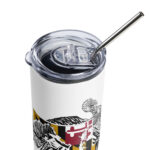 md turkey stainless steel tumbler