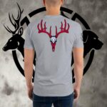 ar buck skull 2 short sleeve t shirt