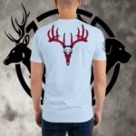 ar buck skull 2 short sleeve t shirt