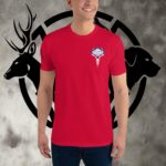 ar buck skull 2 short sleeve t shirt
