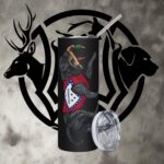 ar labrador black stainless steel tumbler