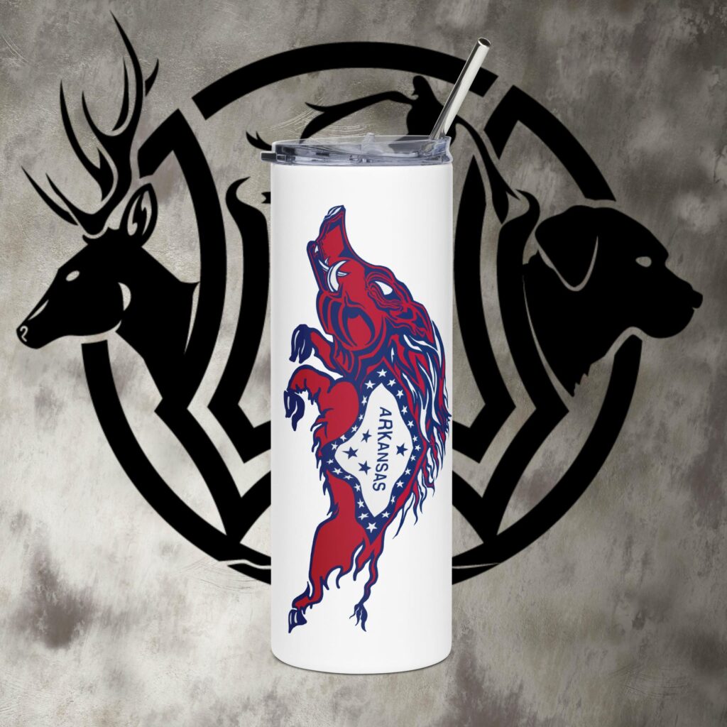 ar boar stainless steel tumbler