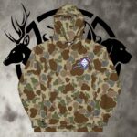 ar deer hunter ww os camo unisex hoodie