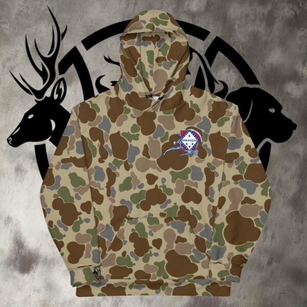 ar deer hunter ww os camo unisex hoodie