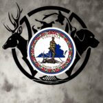 va deer hunter seal bubble free stickers