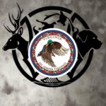 va mallard bubble free stickers