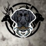 nc lab crab (black) bubble free stickers