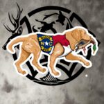 nc lab yellow retrieve bubble free stickers