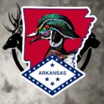 ar wood duck bubble free stickers