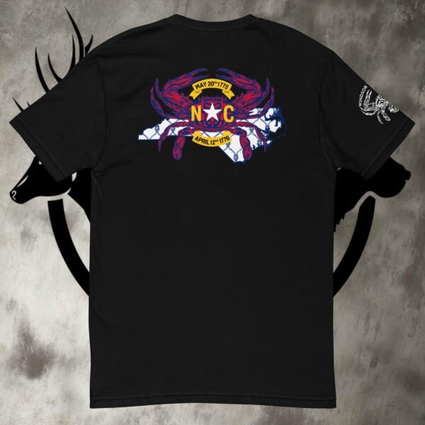 nc crab short sleeve t shirt