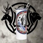 va duckdog stainless steel tumbler