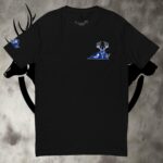 va deer skull short sleeve t shirt