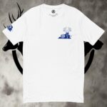 va deer skull short sleeve t shirt