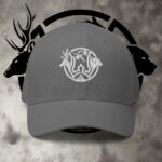 hat ww front & lab black back twill cap