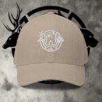 hat ww front & lab black back twill cap