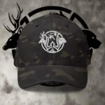 hat ww front & lab black back twill cap