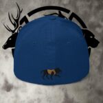 hat ww front & lab black back twill cap
