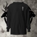 hooded long sleeve tee