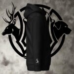 buck skull unisex hoodie