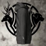 buck skull unisex hoodie