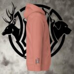 buck skull unisex hoodie