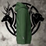 buck skull unisex hoodie