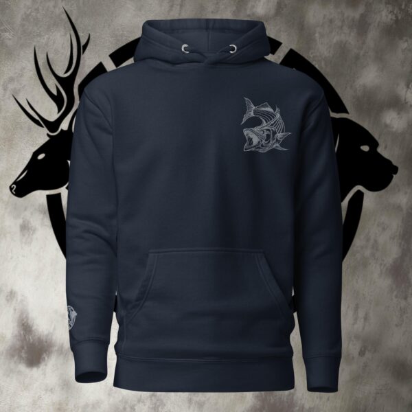 rochfish striper unisex hoodie