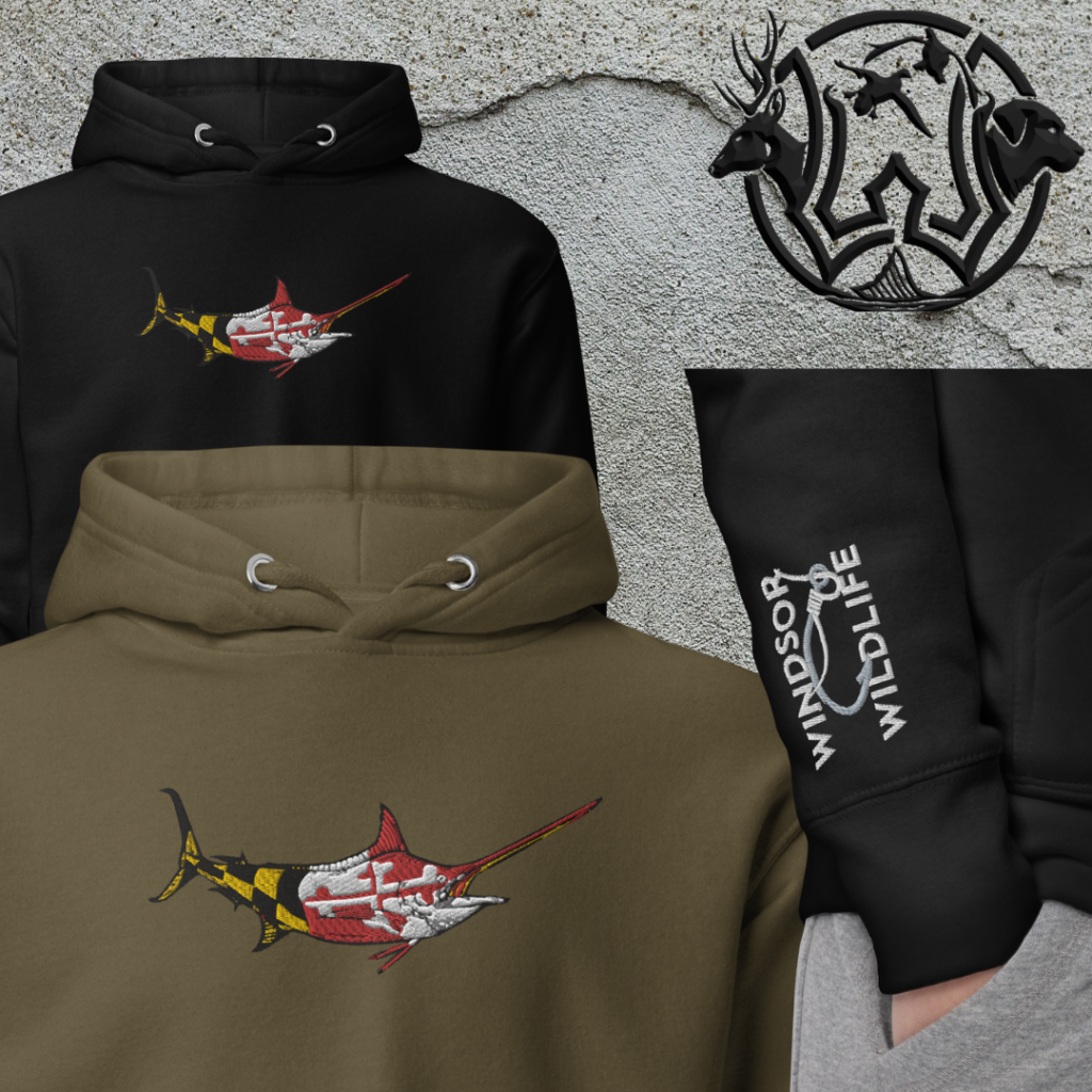 hoodie maryland marlin