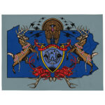 pa game hunter throw blanket