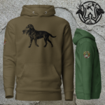 md chesapeake bay retriever unisex hoodie
