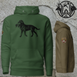 md chesapeake bay retriever unisex hoodie
