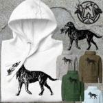 md chesapeake bay retriever unisex hoodie