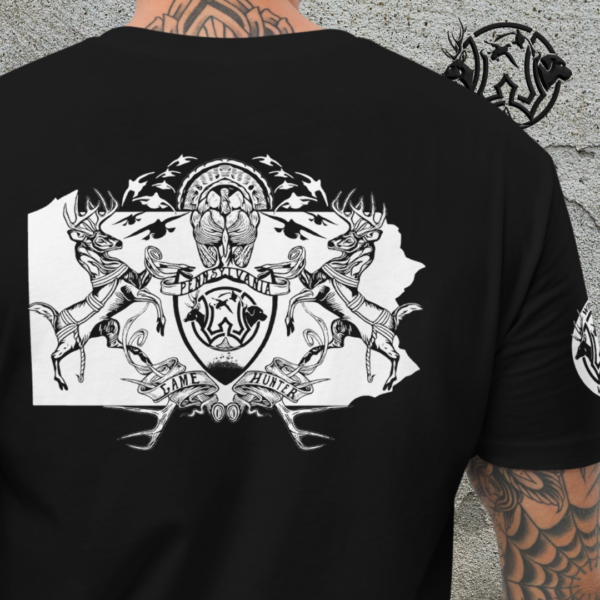 pa game hunter short sleeve t shirt dark