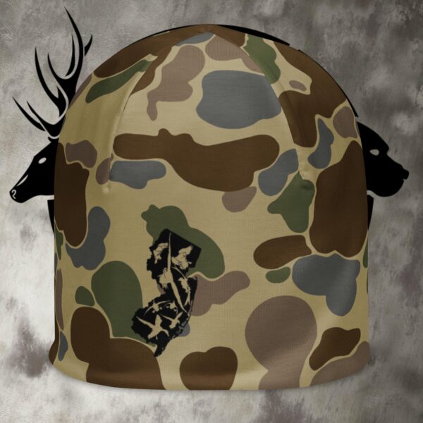 nj old school camo beanie
