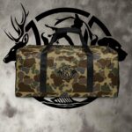 old school camo duffle big bag