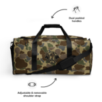 old school camo duffle big bag